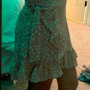 Pink Floral Skirt 🌸